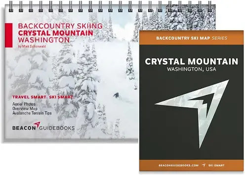 Backcountry Skiing Crystal Mountain Atlas & Map