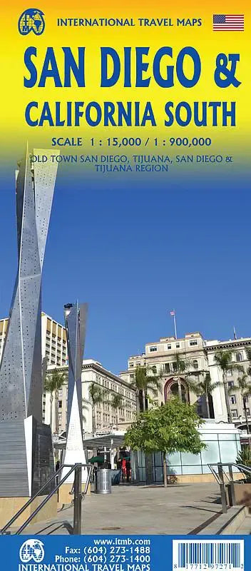 San Diego Travel Map
