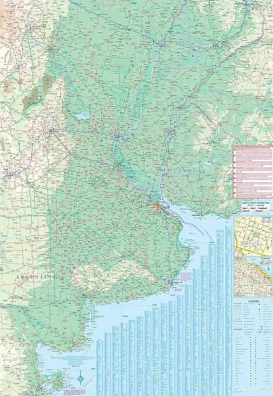 Buenos Aires Travel Map
