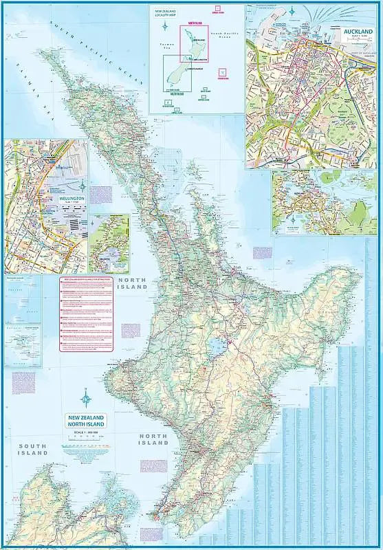 New Zealand Travel Map