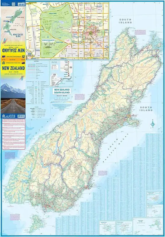 New Zealand Travel Map