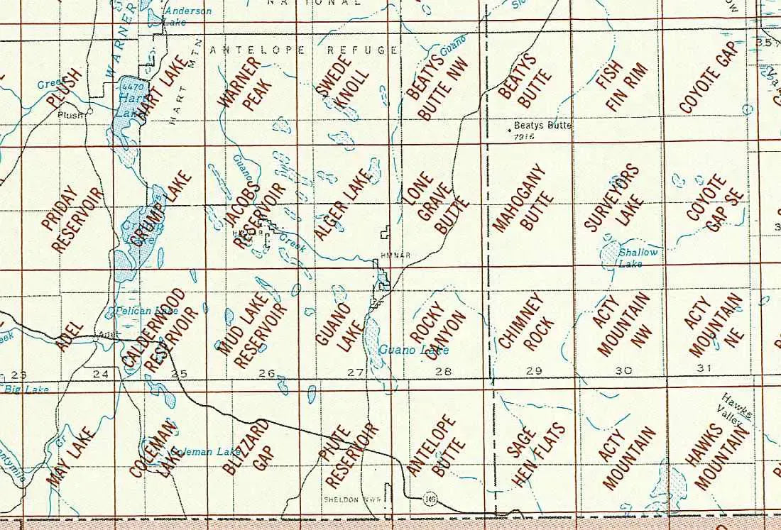 Adel Area 1:24K USGS Topo Maps