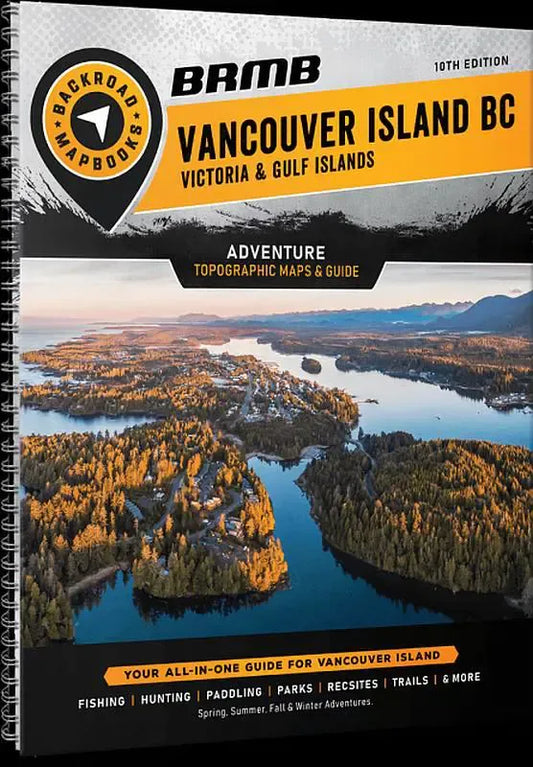 Vancouver Island Backroad Map Book