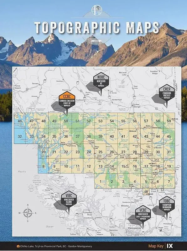 Cariboo Chilcotin Coast Backroad Map Book