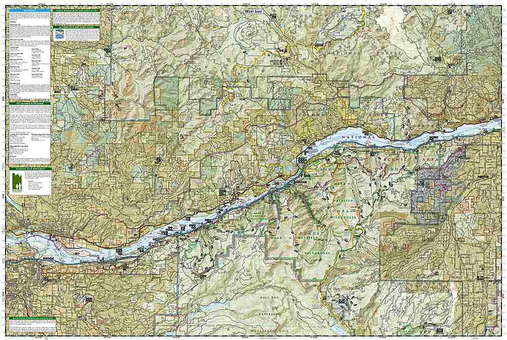 Columbia River Gorge Trail Map