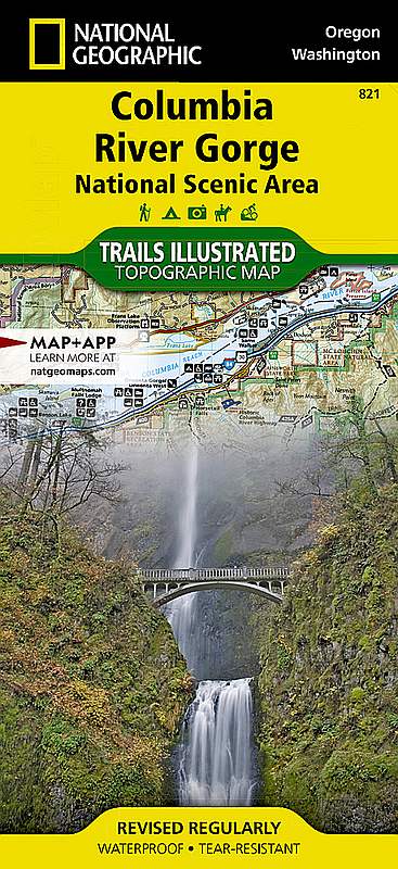 Columbia River Gorge Trail Map