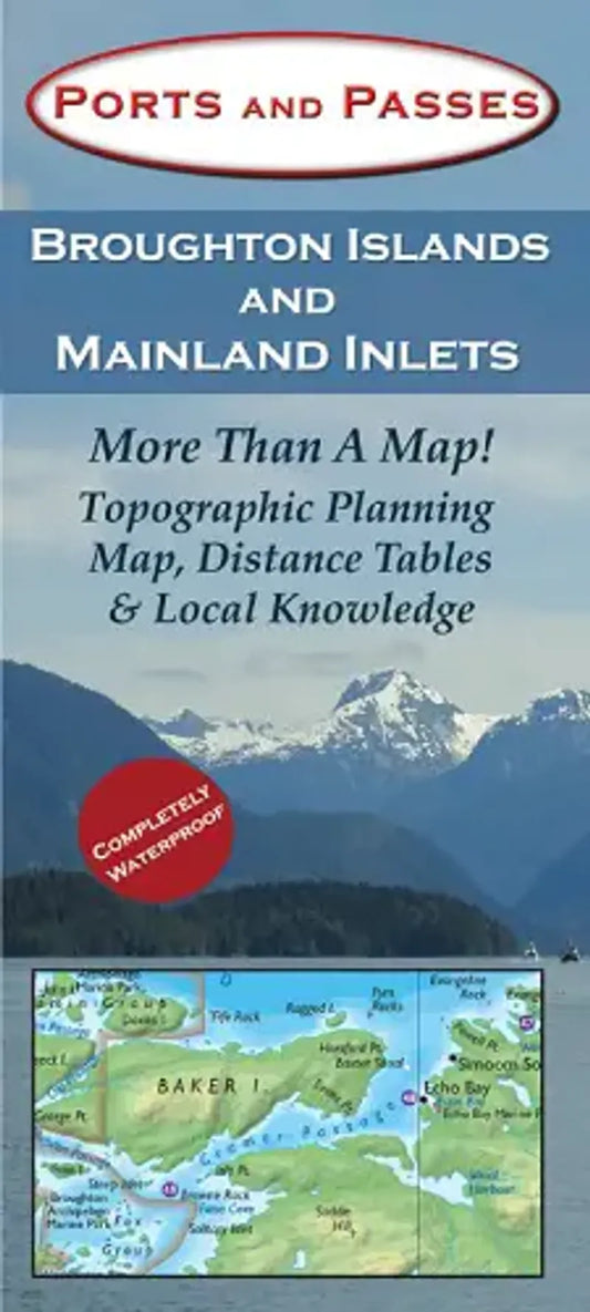 Broughton Islands & Mainland Inlets Planning Map