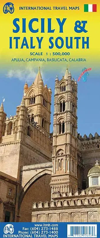 Sicily Travel Map