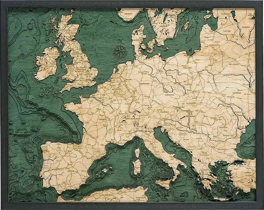 Western Europe Wood Chart