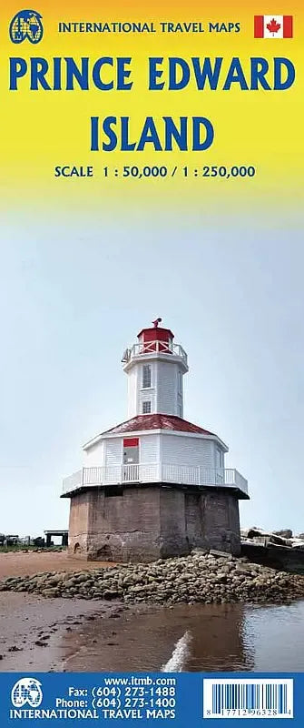 Prince Edward Island Travel Map