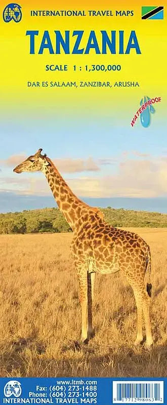 Tanzania Travel Map