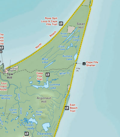 Haida Gwaii Backroad Map