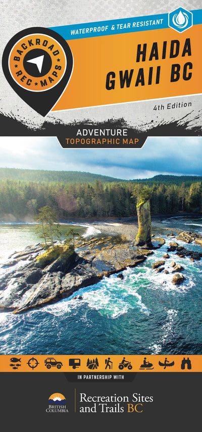 Haida Gwaii Backroad Map