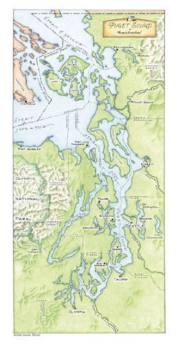 Puget Sound Map & Poster