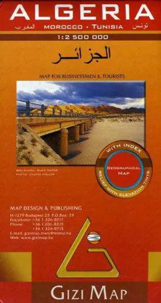 Algeria Travel Map by Gizi