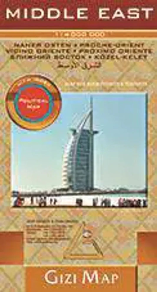 Middle East Travel Map by Gizi