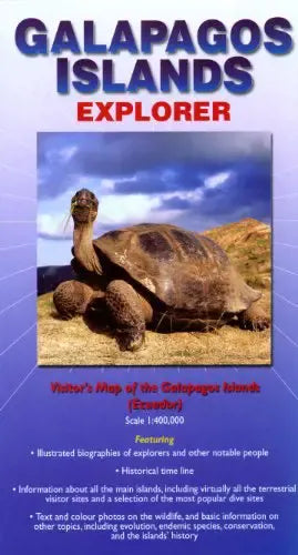 Galapagos Islands Travel Map by Ocean Explorer
