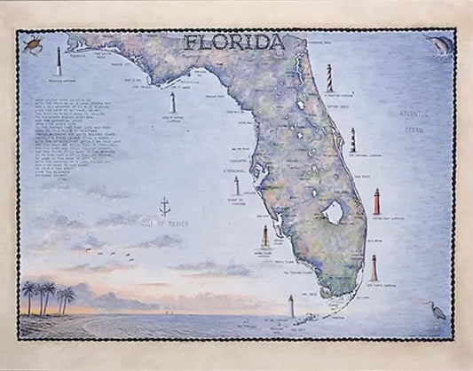 Florida Art Print