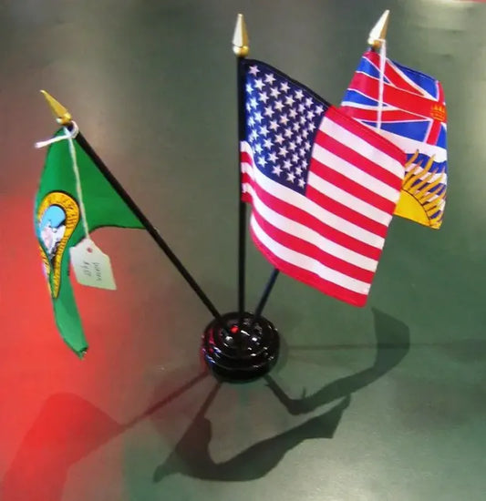 Miniature Stick Flag Display Base
