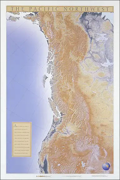 Pacific Northwest Physical Map