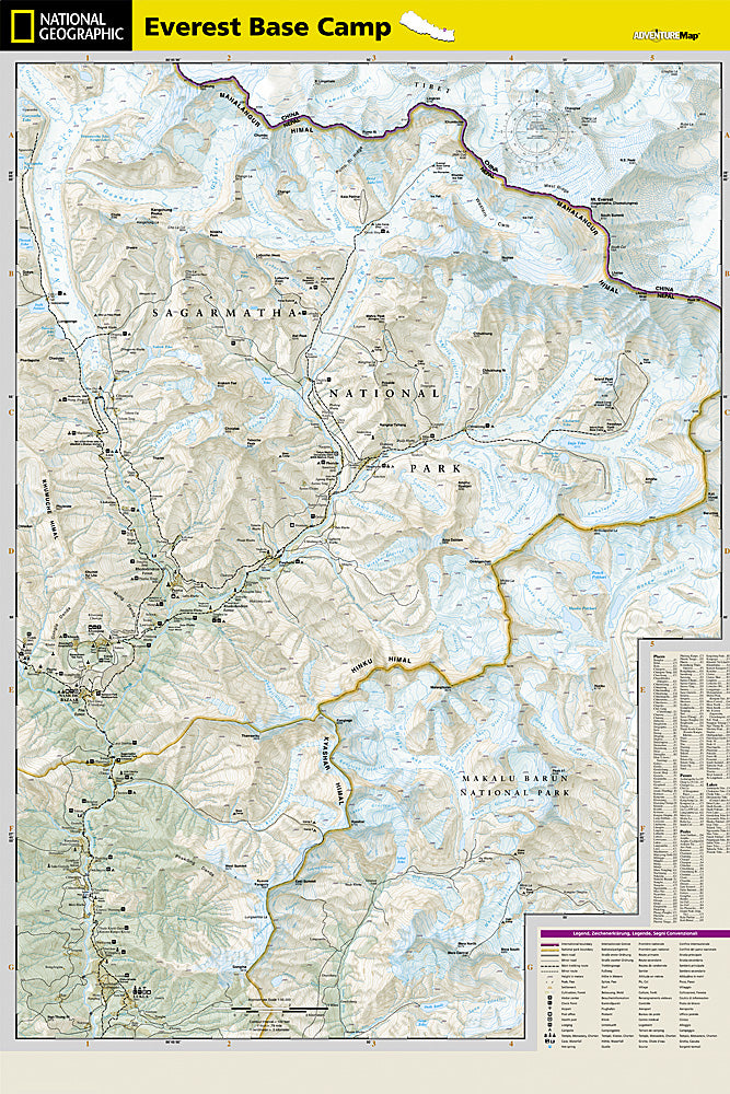 Everest Base Camp Map