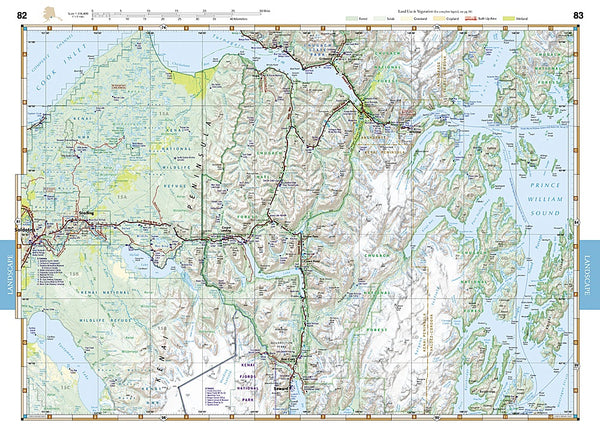 Alaska Road Map.pdf Alaska Road & Recreation Atlas by Benchmark Maps – Metsker Maps