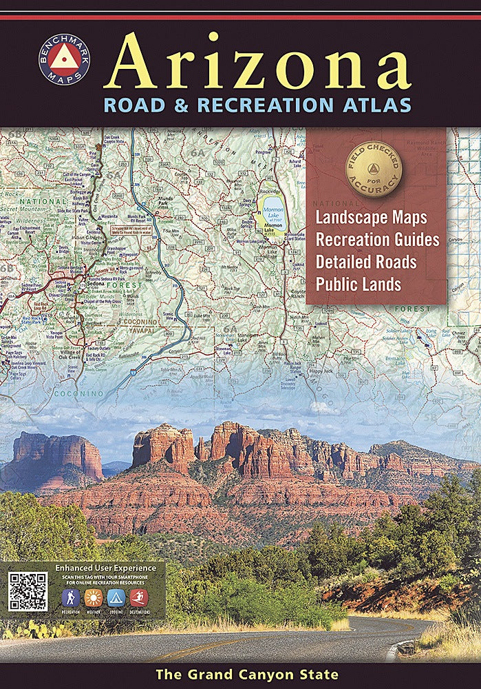 Arizona Road & Recreation Atlas by Benchmark Maps - Cover