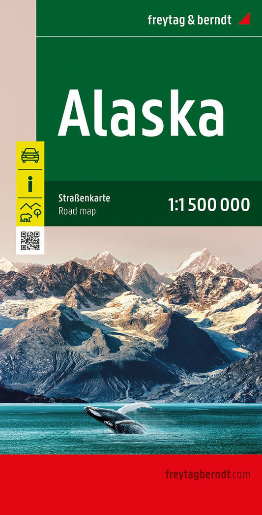 Alaska Road Map by Freytag & Berndt - Cover