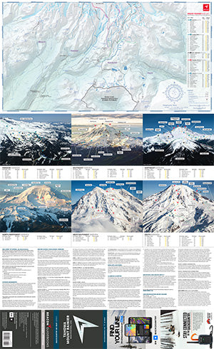 Backcountry Skiing Tahoma/Mount Rainier Map