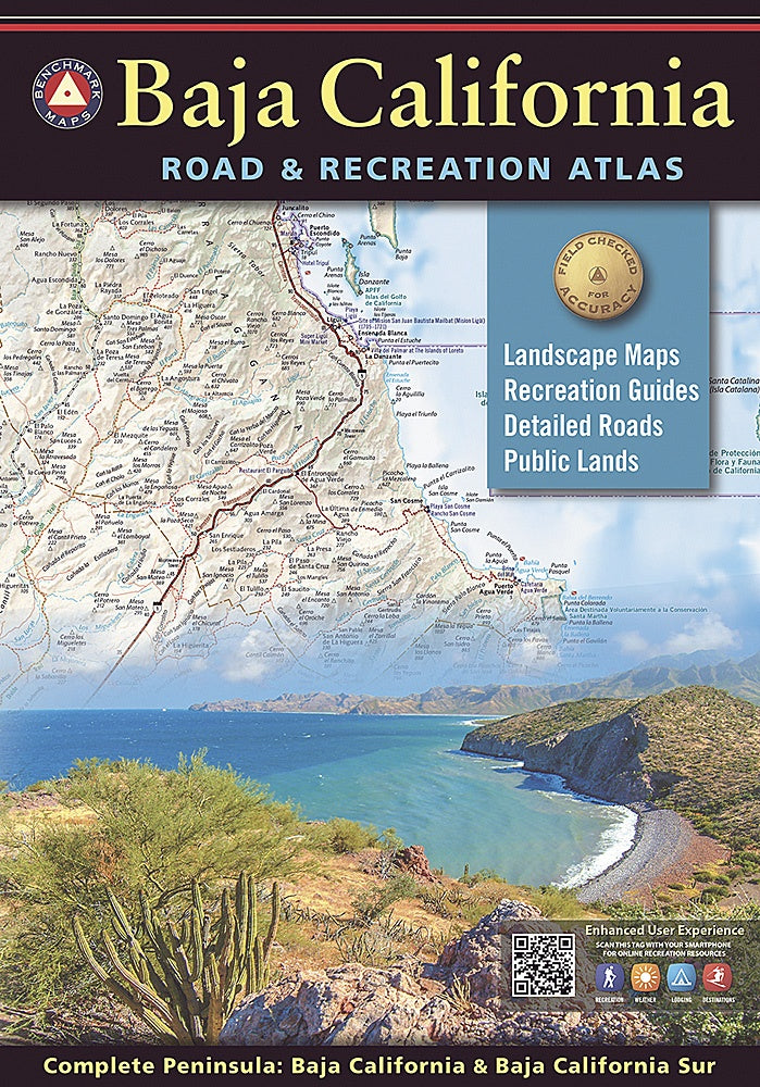 Baja California Road & Recreation Atlas by Benchmark Maps - Cover