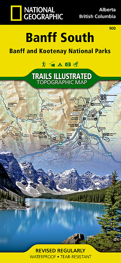 Banff South Trails Illustrated - BanffSouth TRA900 Cover