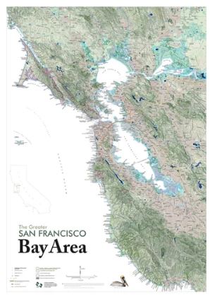 The Greater San Francisco Bay Area map