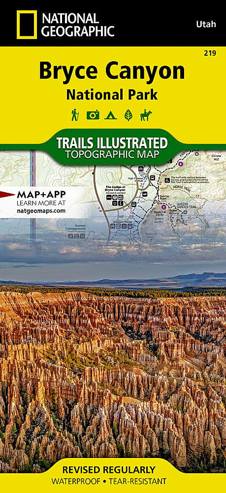 Bryce Canyon National Park Trails Illustrated Topographic Map #219 - Cover
