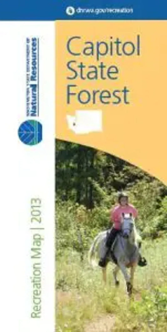 Capitol State Forest Recreation Map by WA State DNR - Cover