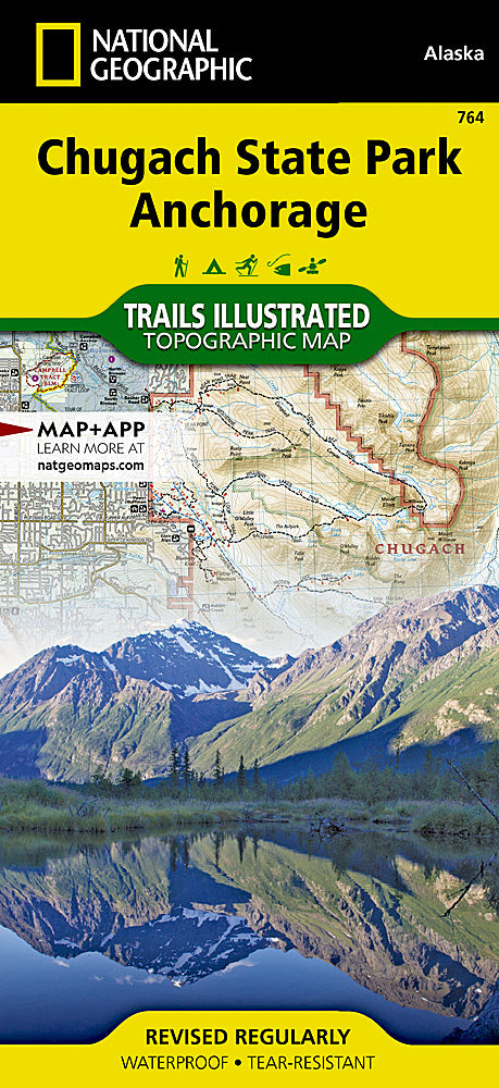 Chugach State Park Trails Illustrated Topographic Map #764 - Cover