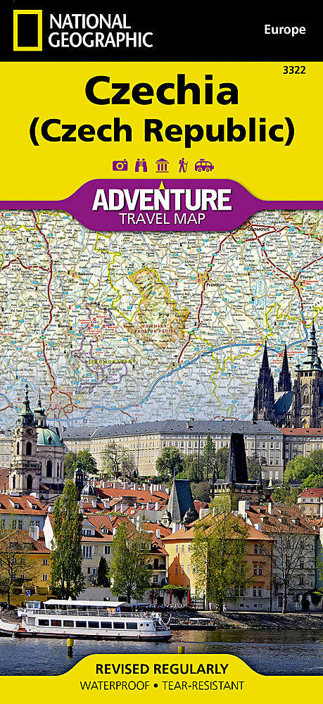 Czech Republic Adventure Travel Map by National Geographic - Cover