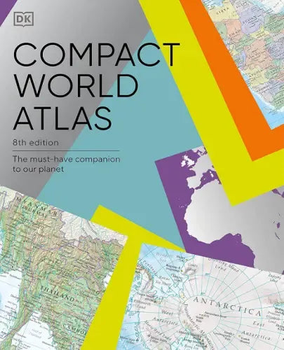 DK Eyewitness Compact World Atlas Cover Book.