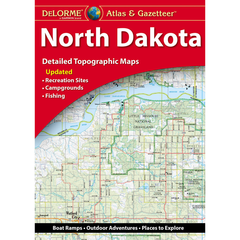 DeLorme North Dakota