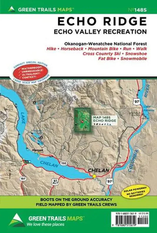 Echo Ridge, WA - Green Trails Map #148S