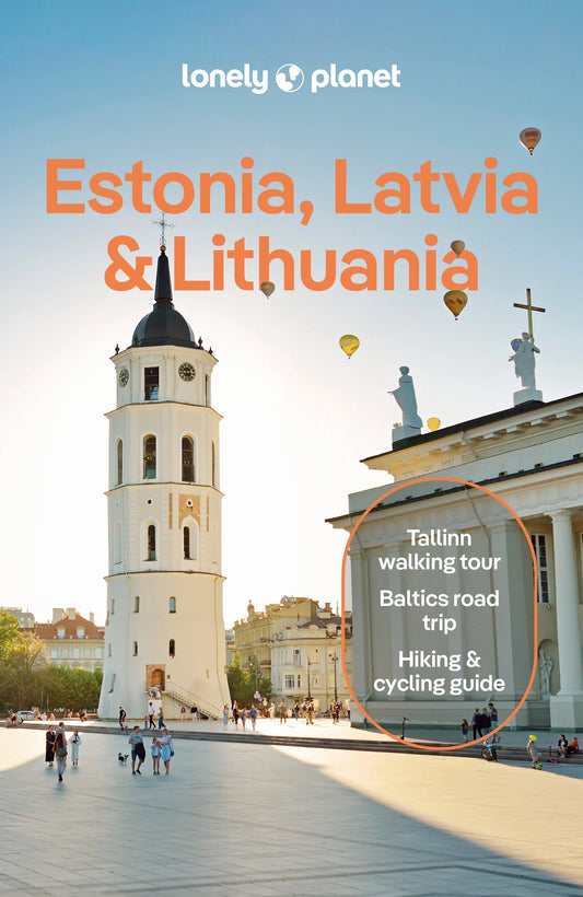 Estonia, Latvia & Lithuania Travel Guide Book by Lonely Planet