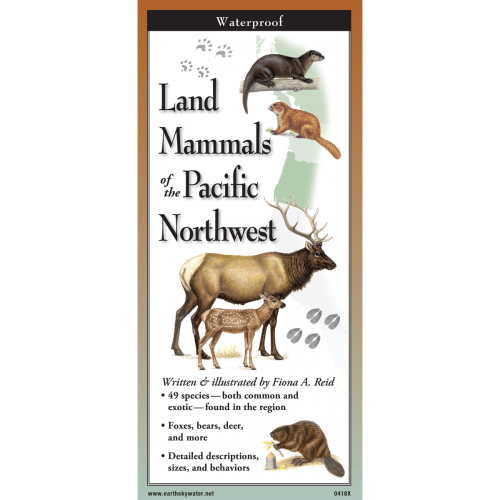Land Mammals of Pacific Northwest Pocket Guide