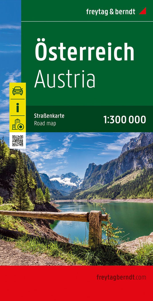 Austria Road Map by Freytag & Berndt - Cover