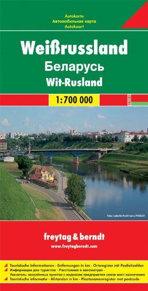 Belarus Road Map by Freytag & Berndt - Cover