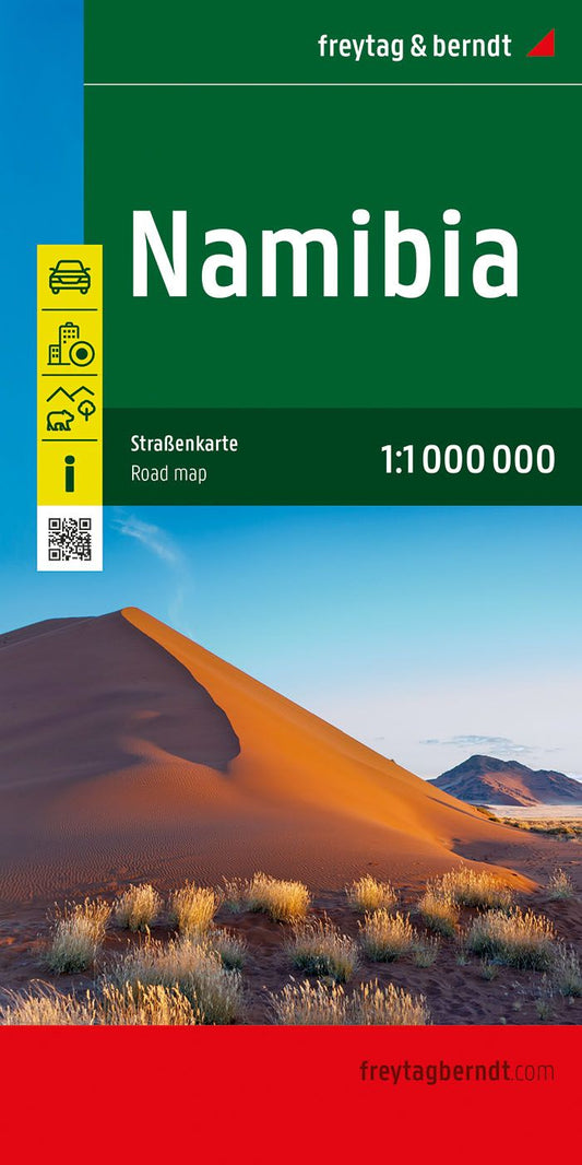 Namibia Road Map by Freytag & Berndt - Cover