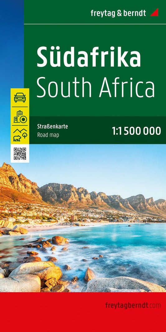 South Africa Road Map by Freytag & Berndt - Cover
