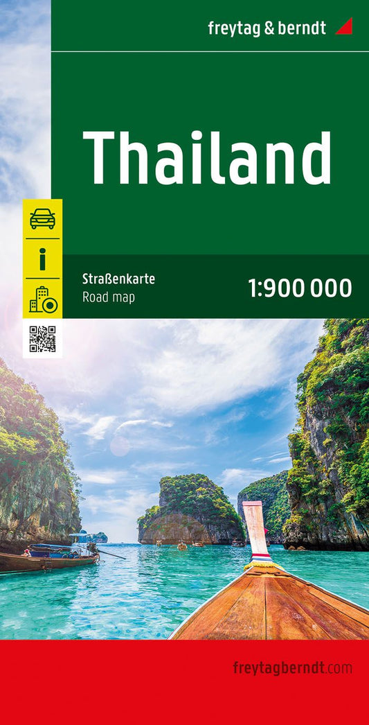 Thailand Road Map by Freytag & Berndt - Cover