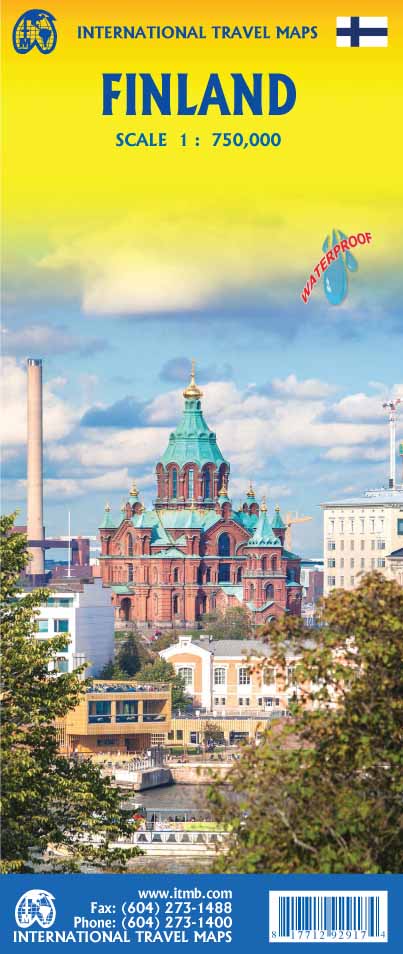 Finland Travel & Reference Map by ITMB - Cover