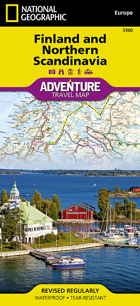 Finland & Northern Scandinavia Adventure Travel Map by National Geographic - Cover
