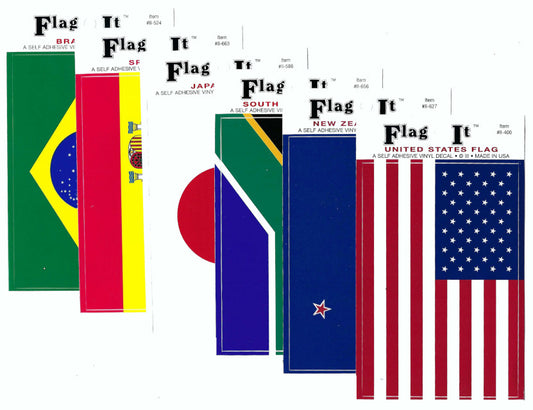 Country Flag Stickers