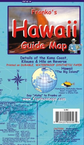 Franko Maps Big Island Guide